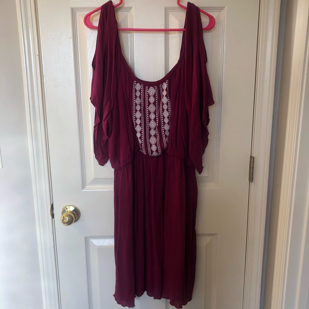 Maurice’s cold shoulder dress